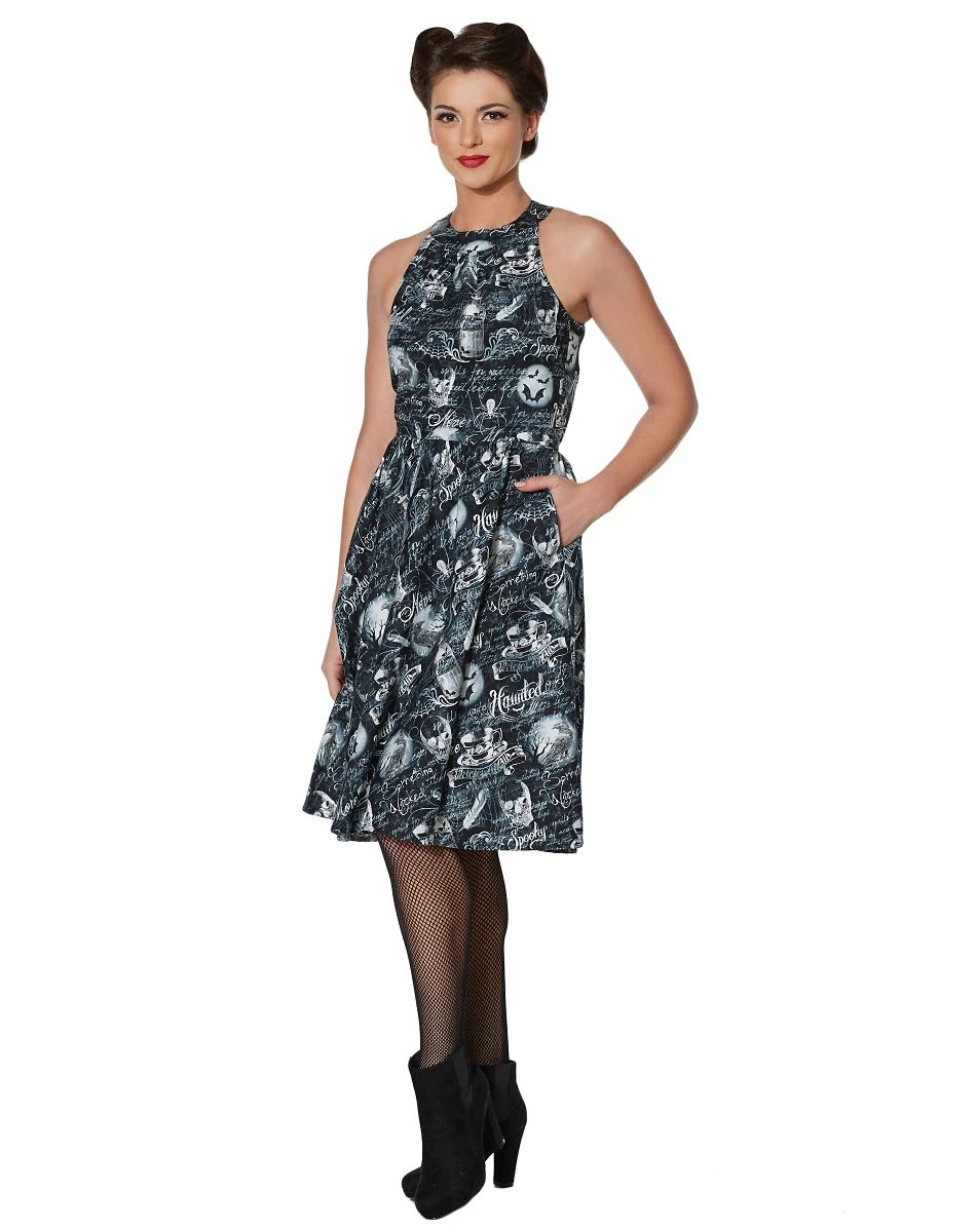 Spirit Halloween Haunted High Neck Dress 3 Spirit Halloween Haunted High Neck Dress