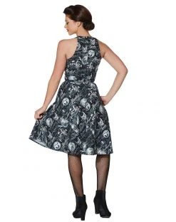 Spirit Halloween Haunted High Neck Dress 7 Spirit Halloween Haunted High Neck Dress -MELONHALLOW Sales 07407117 b