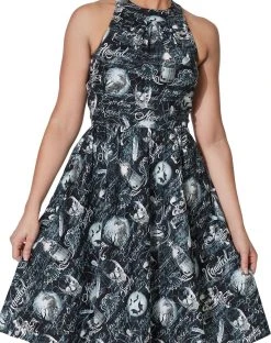 Spirit Halloween Haunted High Neck Dress 8 Spirit Halloween Haunted High Neck Dress -MELONHALLOW Sales 07407117 c