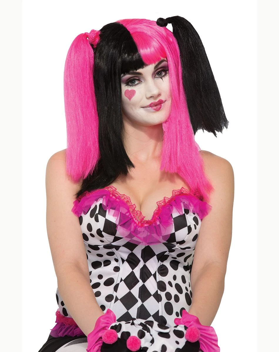 Spirit Halloween Sweetheart Clown Wig 3 Spirit Halloween Sweetheart Clown Wig