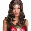 Spirit Halloween Adult Wonder Woman Wig - Batman v Superman Dawn of Justice