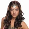 Spirit Halloween Adult Wonder Woman Wig Deluxe - Batman v Superman Dawn of Justice -MELONHALLOW Sales 07408131 a