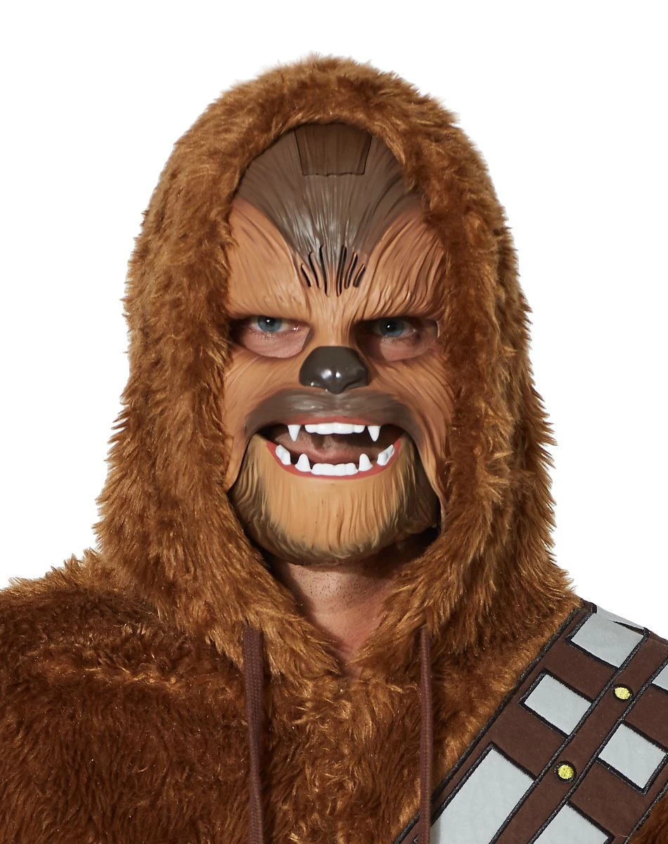 Spirit Halloween Chewbacca Voice Half Mask - Star Wars 4 Spirit Halloween Chewbacca Voice Half Mask - Star Wars - Image 2