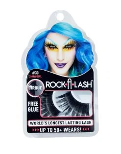 Spirit Halloween Showgirl Fake Eyelashes -MELONHALLOW Sales 07465529 c