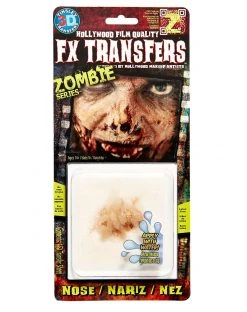 Spirit Halloween Zombie Nose FX Transfer