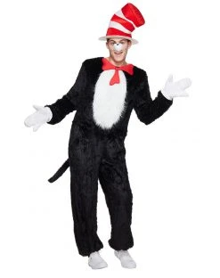 Spirit Halloween Adult Cat in the Hat Costume - Dr. Seuss
