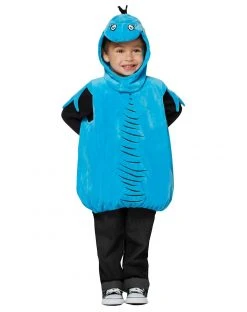 Spirit Halloween Toddler Blue Fish Costume - Dr. Seuss