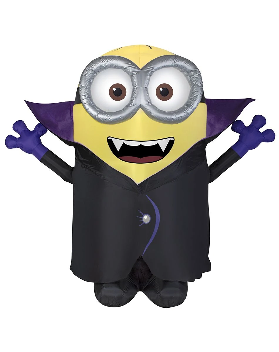 Spirit Halloween 8 Ft Minion Gone Batty Inflatable Decoration - Despicable Me 3 Spirit Halloween 8 Ft Minion Gone Batty Inflatable Decoration - Despicable Me