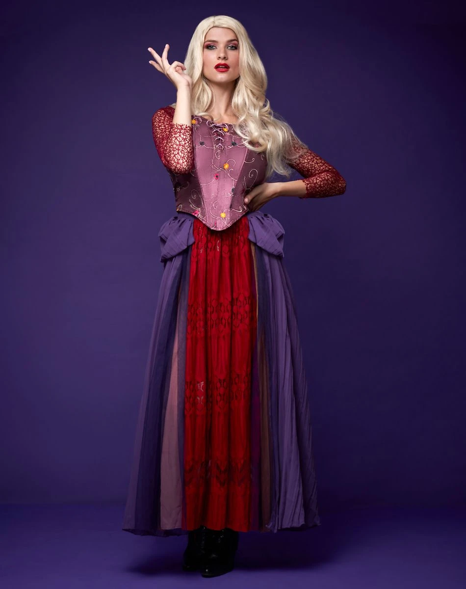 Spirit Halloween Adult Sarah Sanderson Costume The Signature Collection - Hocus Pocus 3 Spirit Halloween Adult Sarah Sanderson Costume The Signature Collection - Hocus Pocus