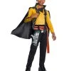 Spirit Halloween Kids Lando Calrissian Costume Deluxe - Solo: A Star Wars Story -MELONHALLOW Sales 07525801 a