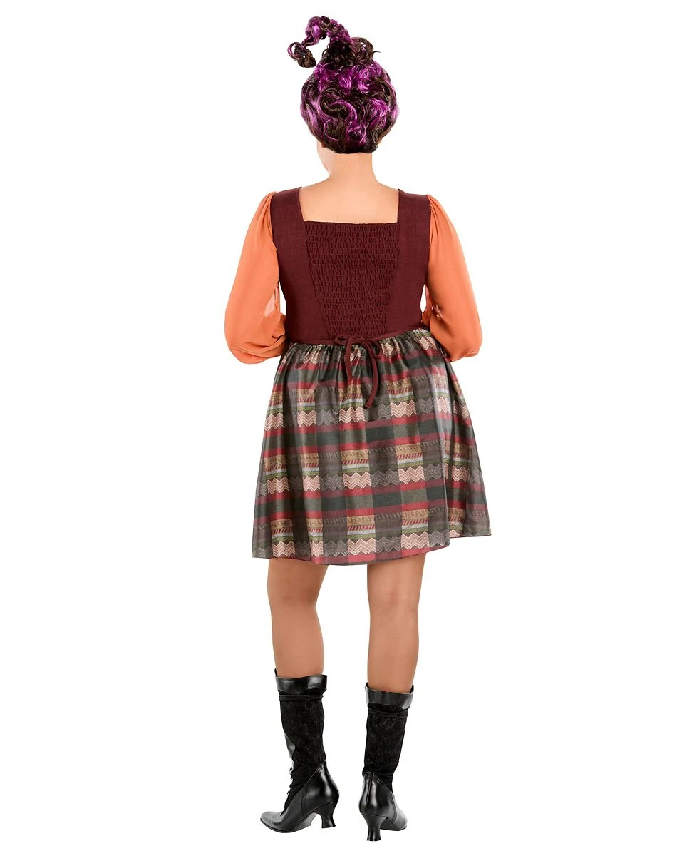 Spirit Halloween Adult Mary Sanderson Plus Size Dress - Hocus Pocus 4 Spirit Halloween Adult Mary Sanderson Plus Size Dress - Hocus Pocus - Image 2