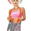 Spirit Halloween Harley Quinn Suspenders - Birds of Prey 1 Spirit Halloween Harley Quinn Suspenders - Birds of Prey -MELONHALLOW Sales 07563315 a