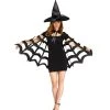 Spirit Halloween Adult Spider Web Capelet Poncho 2 Spirit Halloween Adult Spider Web Capelet Poncho -MELONHALLOW Sales 07577679 a
