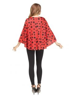 Spirit Halloween Adult Ladybug Poncho 5 Spirit Halloween Adult Ladybug Poncho -MELONHALLOW Sales 07577737 b