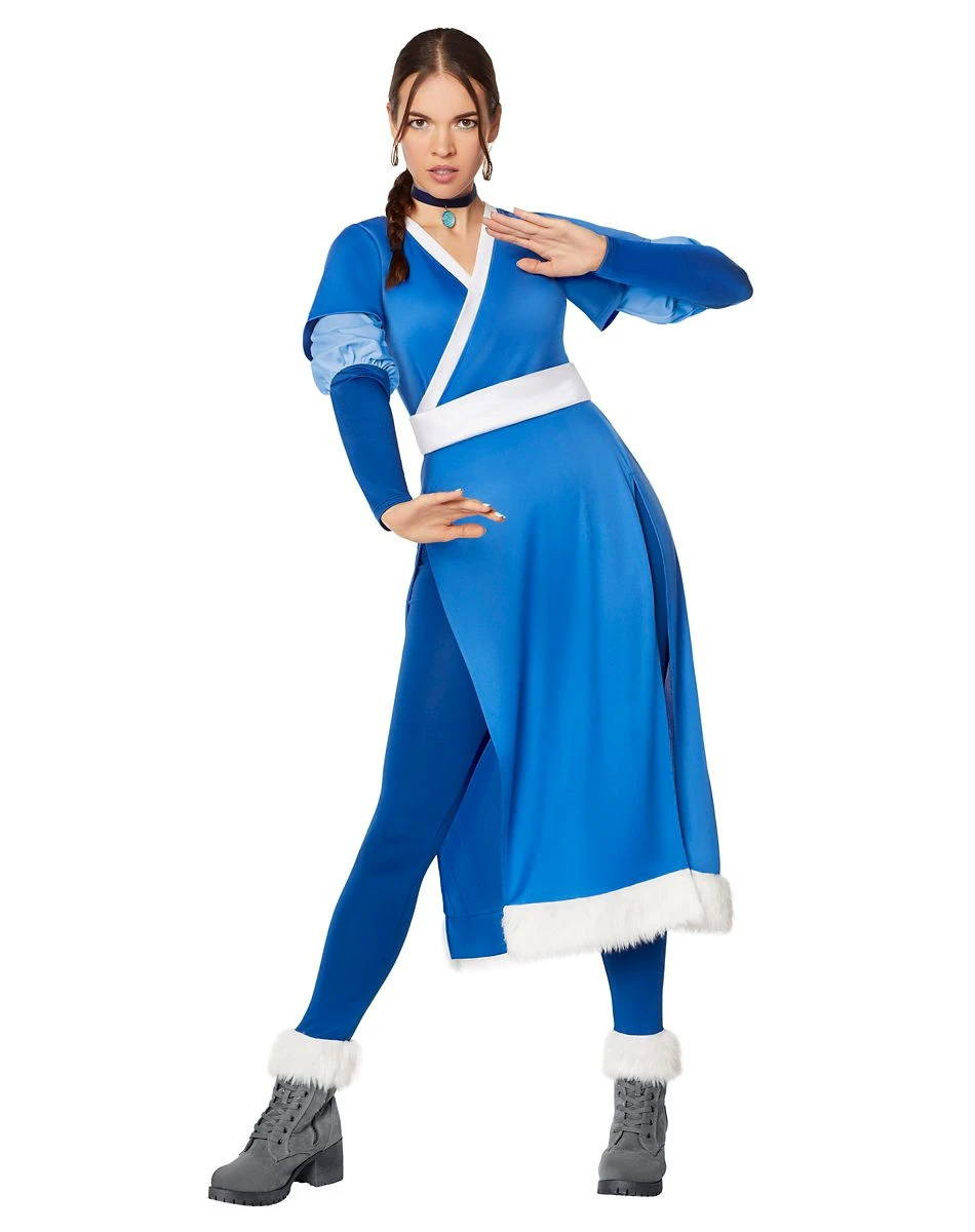 Spirit Halloween Adult Katara Costume - Avatar the Last Airbender 3 Spirit Halloween Adult Katara Costume - Avatar the Last Airbender