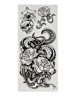 Spirit Halloween Multi-Pack Punk Tattoos - 6 Count -MELONHALLOW Sales 07595838 c
