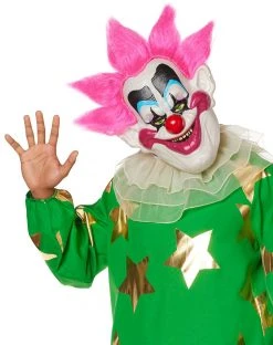 Spirit Halloween Adult Spikey Costume - Killer Klowns from Outer Space -MELONHALLOW Sales 07616816 b