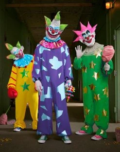 Spirit Halloween Adult Spikey Costume - Killer Klowns from Outer Space -MELONHALLOW Sales 07616816 c
