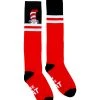 Spirit Halloween Red Cat in the Hat Knee High Socks – Dr. Seuss -MELONHALLOW Sales 07621998 a